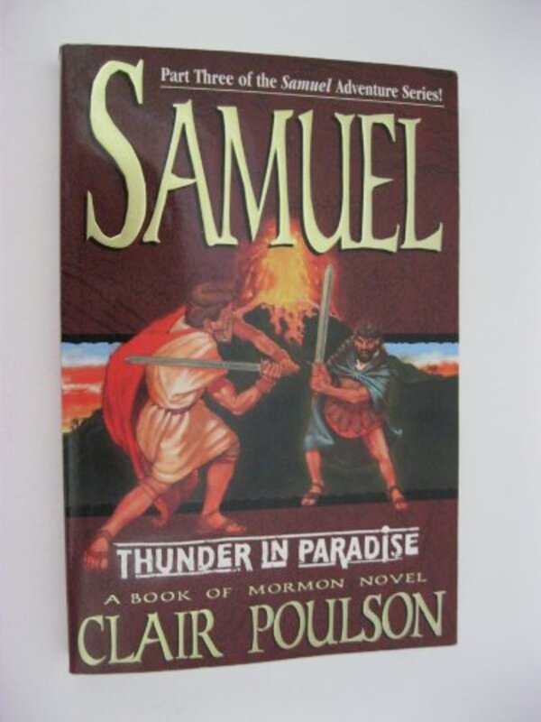 Book cover for "Thunder in Paradise" by Clair M Poulson