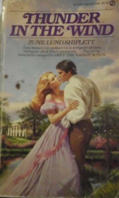 Book cover for "Thunder in the Wind" by June Lund Shiplett