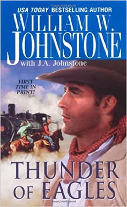 Book cover for "Thunder of Eagles" by J A Johnstone
