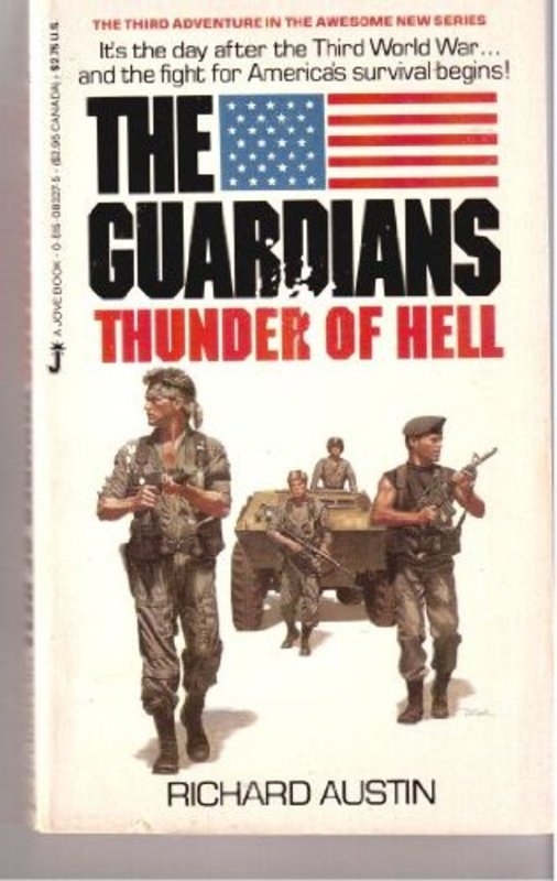 Book cover for "Thunder of Hell" by Victor Milan
