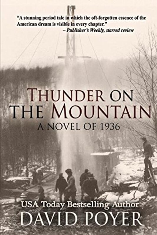 Book cover for "Thunder on the Mountain" by David Poyer