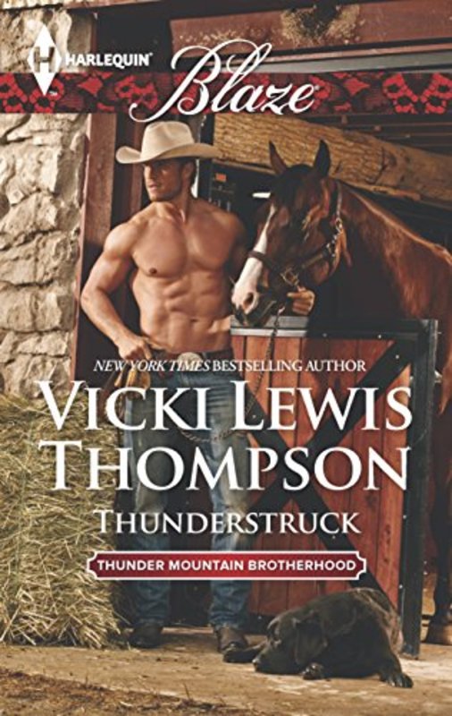 Book cover for "Thunderstruck" by Vicki Lewis Thompson