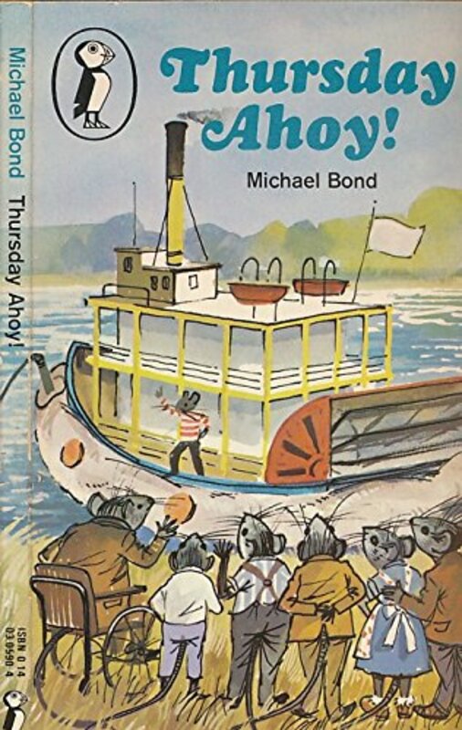 Book cover for "Thursday Ahoy!" by Michael Bond