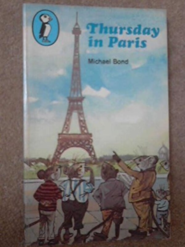 Book cover for "Thursday In Paris" by Michael Bond
