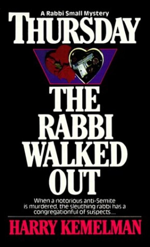Book cover for "Thursday the Rabbi Walked Out" by Harry Kemelman