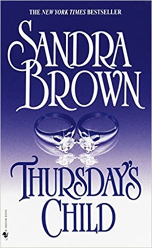 Book cover for "Thursday's Child" by Sandra Brown