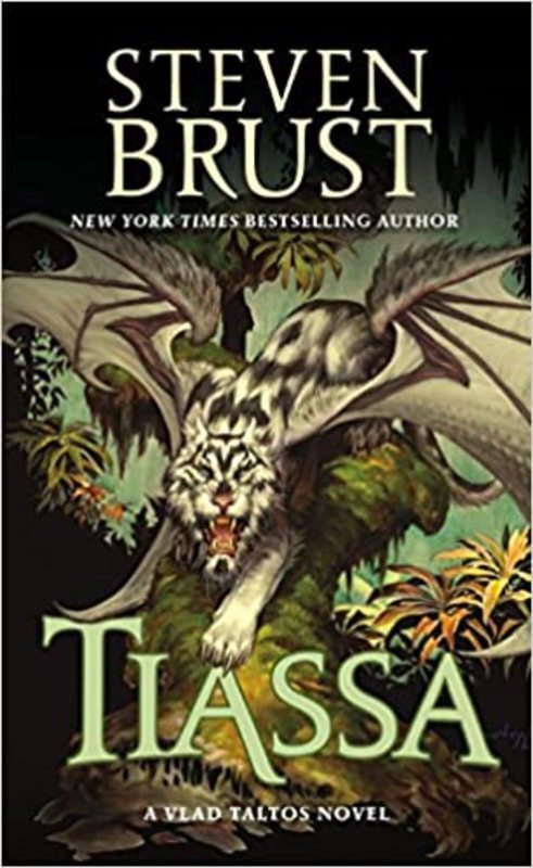 Book cover for "Tiassa" by Steven Brust