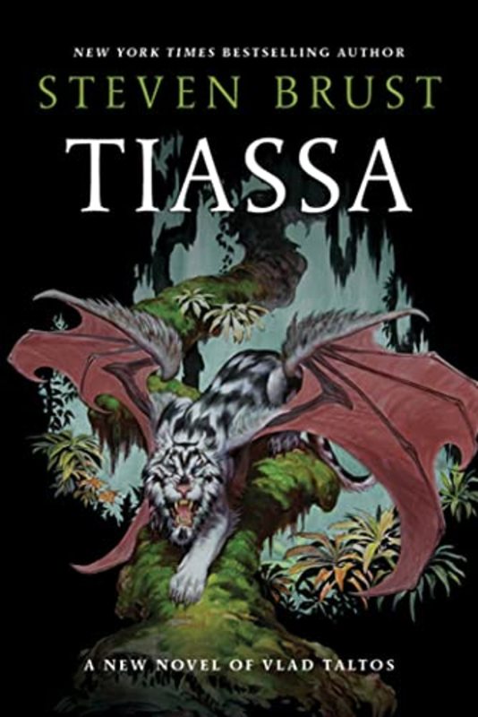 Book cover for "Tiassa" by Steven Brust