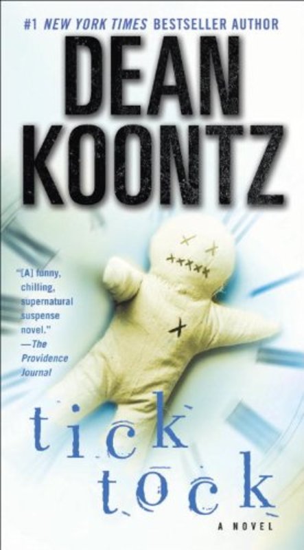 Book cover for "Tick Tock" by Dean Koontz