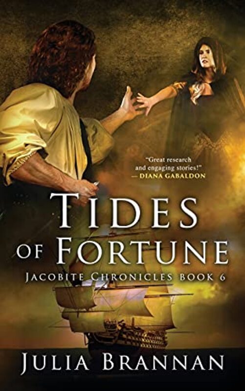 Book cover for "Tides of Fortune" by Julia Brannan