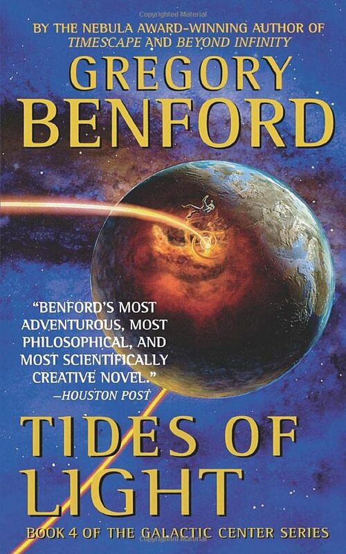 Book cover for "Tides of Light" by Gregory Benford
