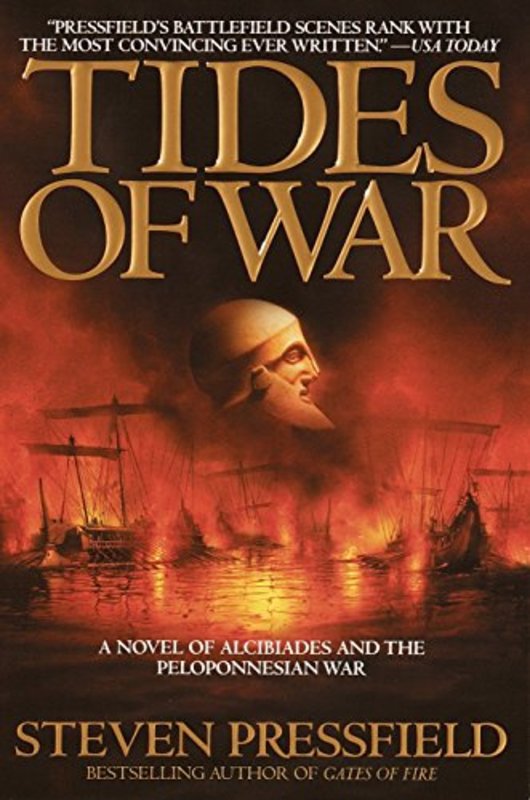 Book cover for "Tides of War" by Steven Pressfield