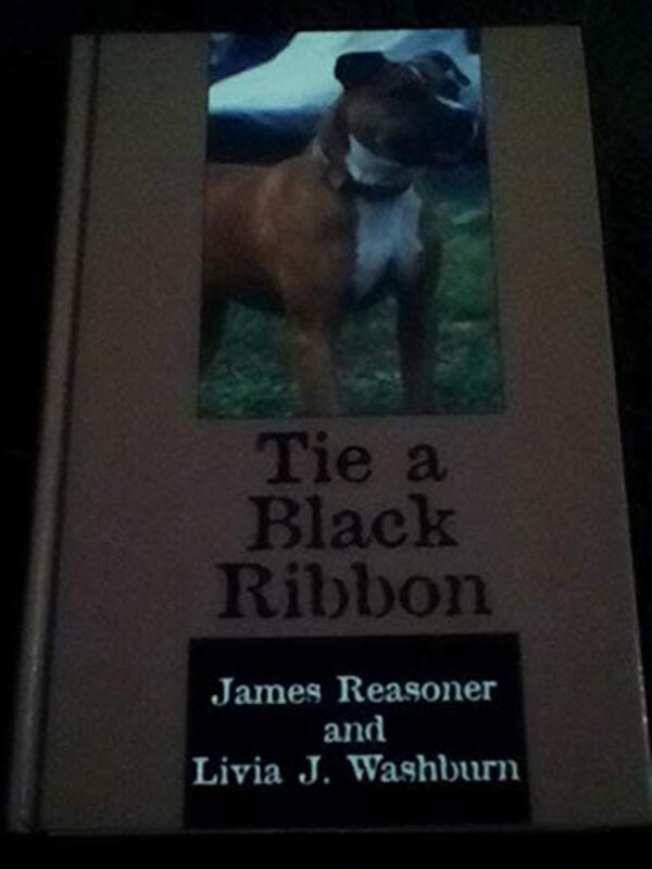 Book cover for "Tie a Black Ribbon" by James Reasoner