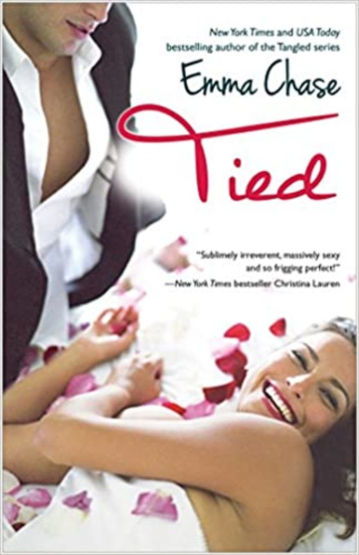 Book cover for "Tied" by Emma Chase