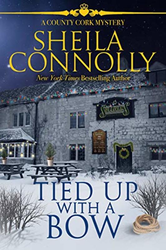 Book cover for "Tied Up With a Bow" by Sheila Connolly