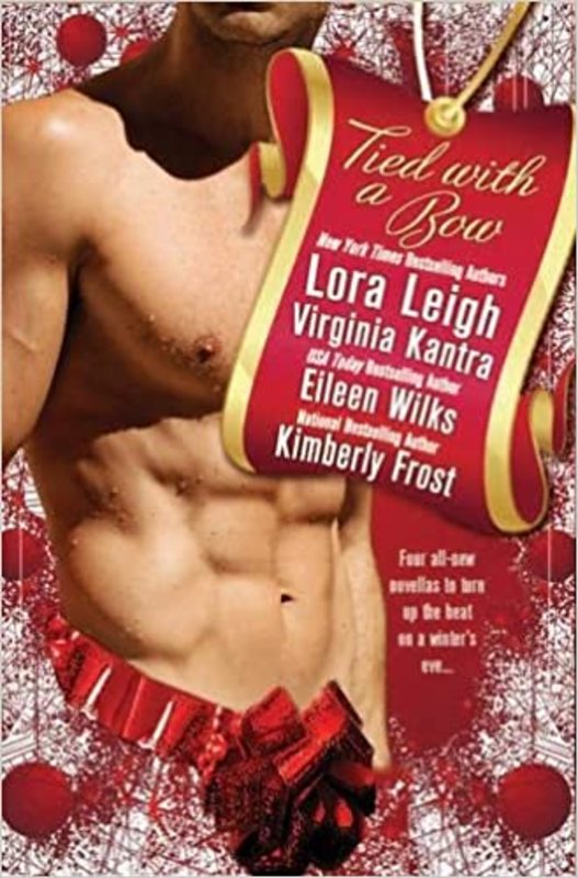 Book cover for "Tied with a Bow" by Lora Leigh
