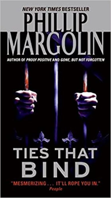 Book cover for "Ties That Bind" by Phillip Margolin