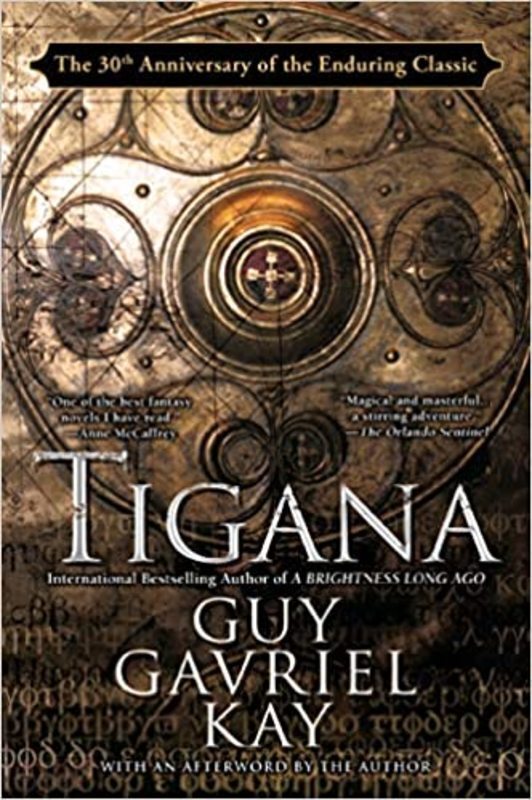 Book cover for "Tigana" by Guy Gavriel Kay