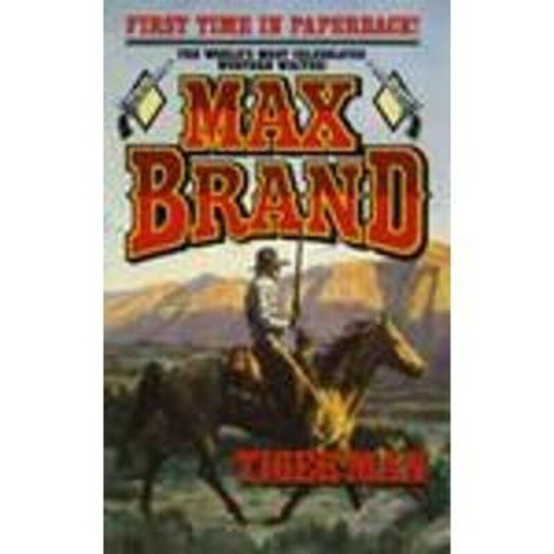 Book cover for "Tiger Man" by Max Brand
