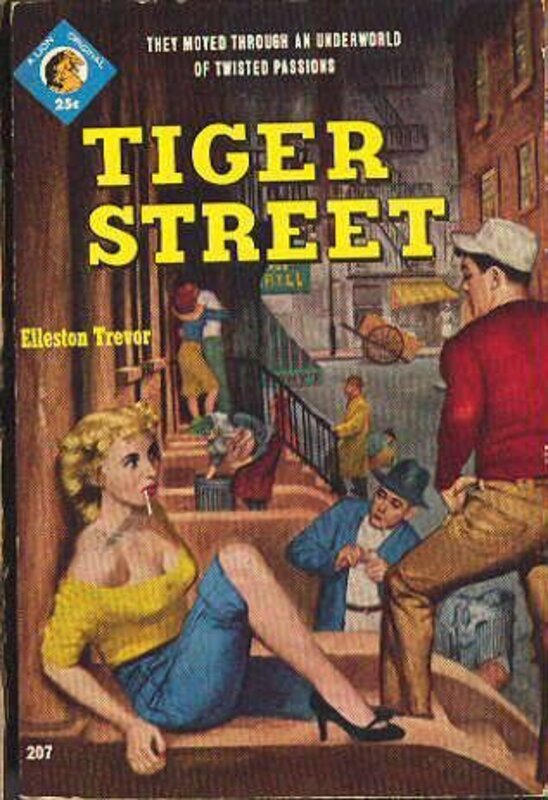Book cover for "Tiger Street" by Adam Hall