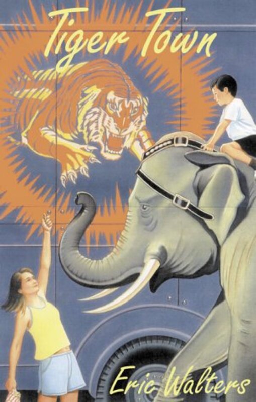 Book cover for "Tiger Town" by Eric Walters