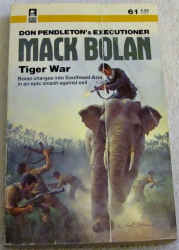 Book cover for "Tiger War" by Don Pendleton
