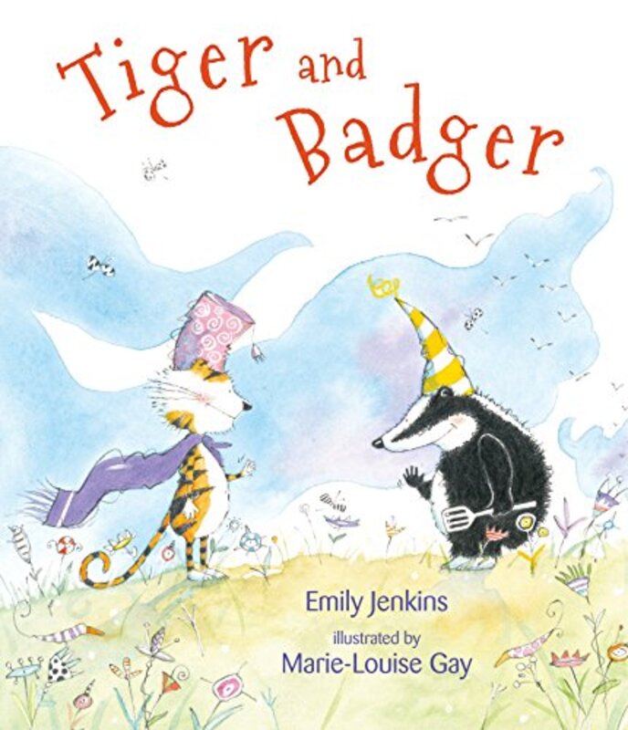 Book cover for "Tiger and Badger" by Emily Jenkins