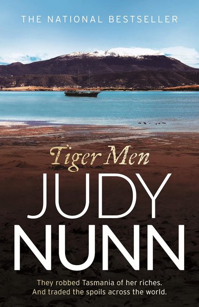 Book cover for "Tiger Men" by Judy Nunn