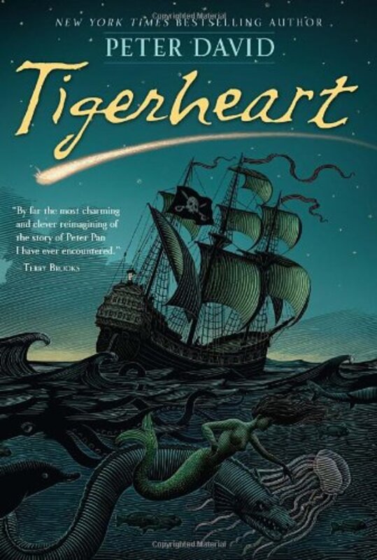 Book cover for "Tigerheart" by Peter David
