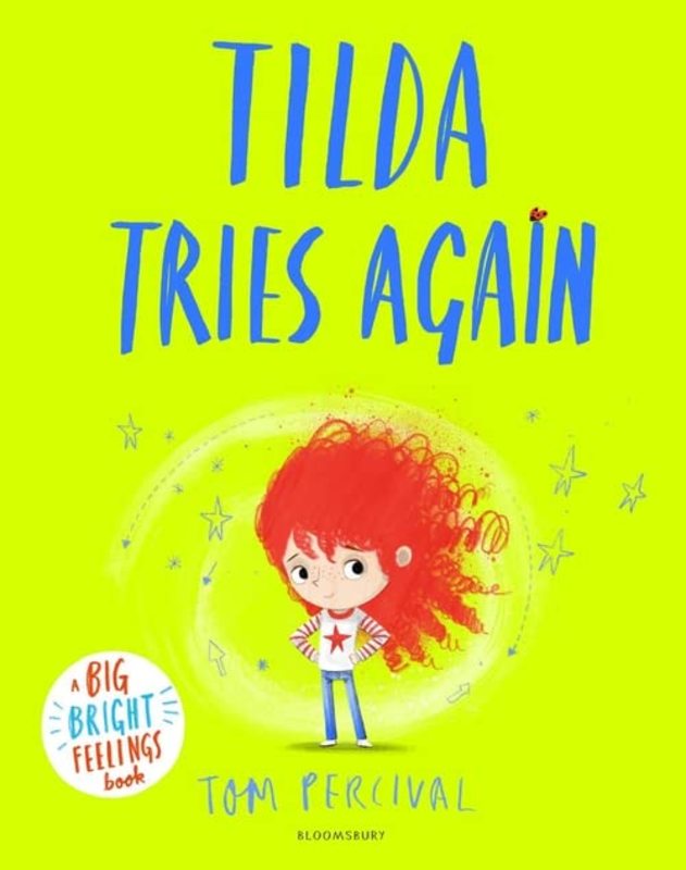 Book cover for "Tilda Tries Again" by Tom Percival