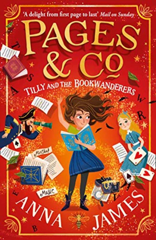 Book cover for "Tilly and the Bookwanderers" by Anna James