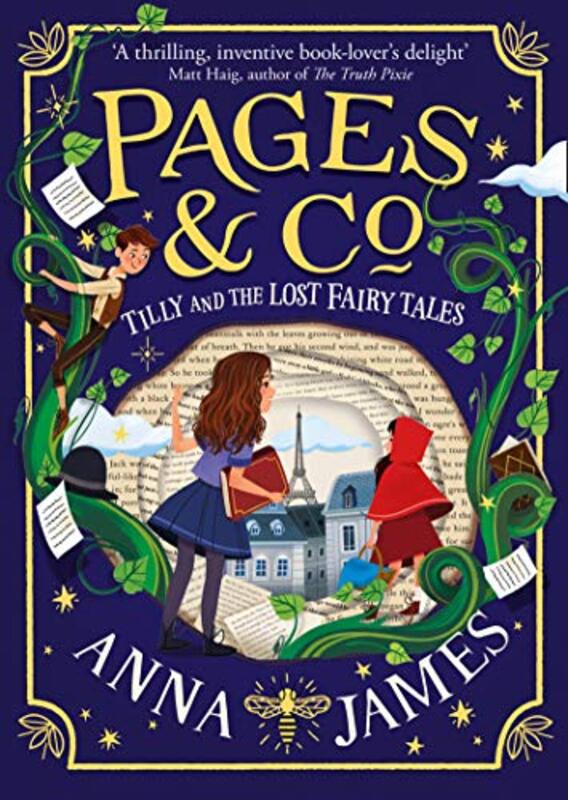 Book cover for "Tilly and the Lost Fairytales" by Anna James