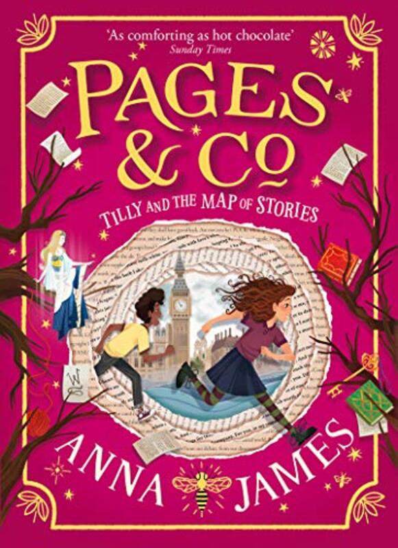 Book cover for "Tilly and the Map of Stories" by Anna James