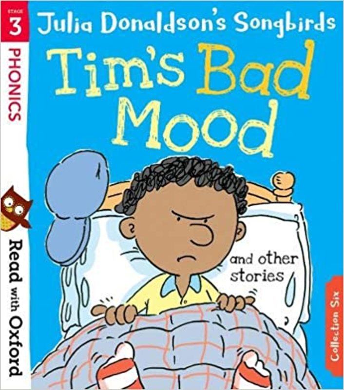 Book cover for "Tim's Bad Mood" by Julia Donaldson