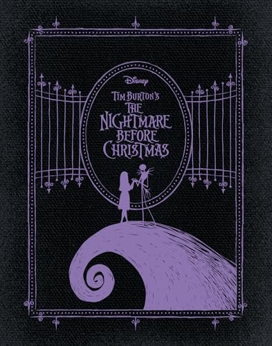 Book cover for "Tim Burton's The Nightmare Before Christmas" by Megan Shepherd