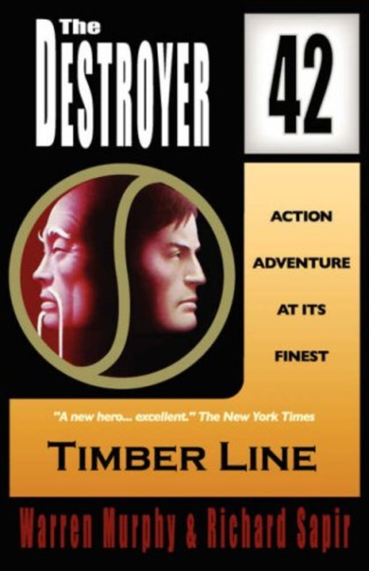Book cover for "Timber Line" by Warren Murphy