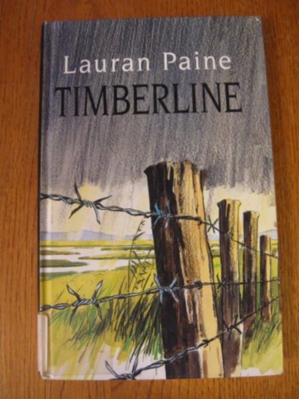 Book cover for "Timberline" by Lauran Paine