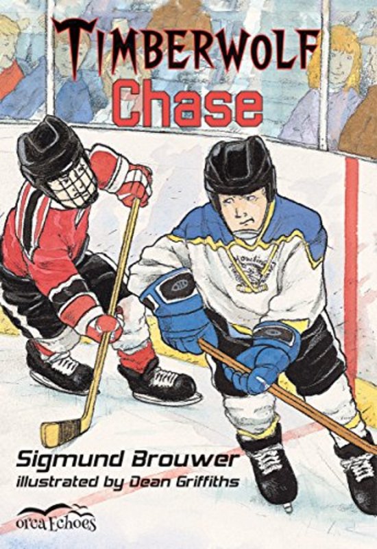 Book cover for "Timberwolf Chase" by Sigmund Brouwer