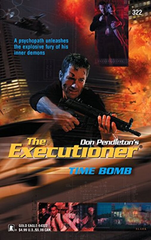 Book cover for "Time Bomb" by Don Pendleton