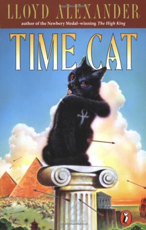 Book cover for "Time Cat" by Lloyd Alexander