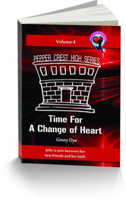 Book cover for "Time For A Change of Heart" by Ginny Dye