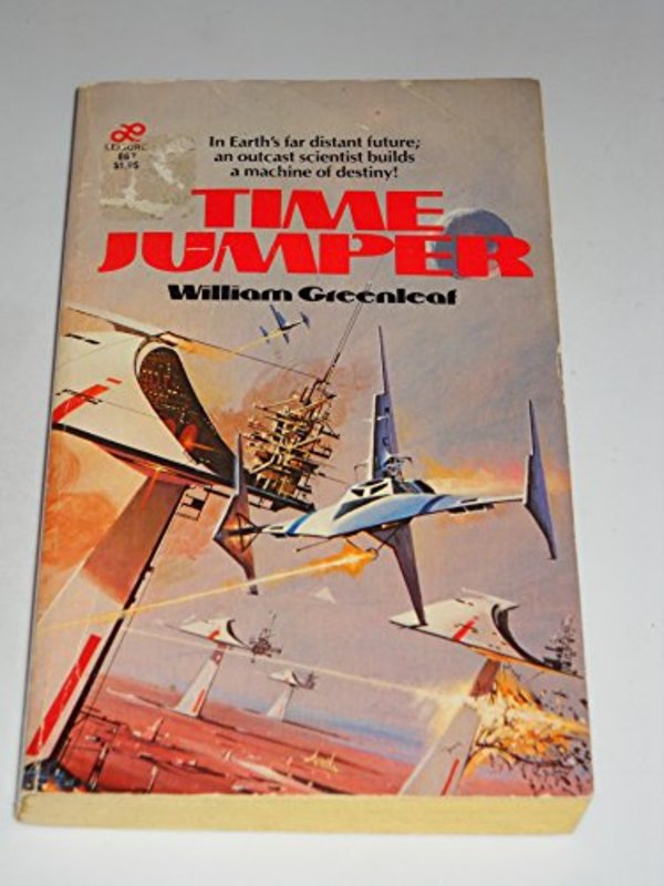Book cover for "Time Jumper" by William Greenleaf