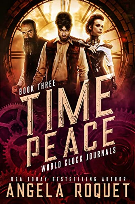 Book cover for "Time Peace" by Angela Roquet
