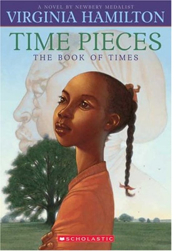 Book cover for "Time Pieces" by Virginia Hamilton