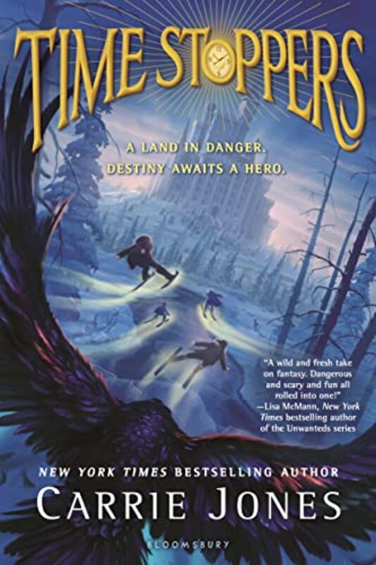 Book cover for "Time Stoppers" by Carrie Jones