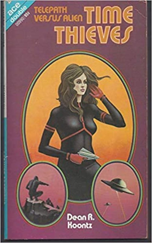 Book cover for "Time Thieves" by Dean Koontz