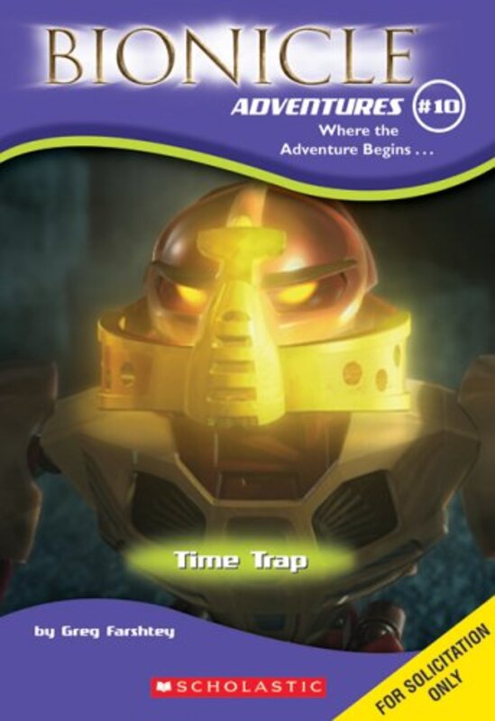 Book cover for "Time Trap" by Greg Farshtey