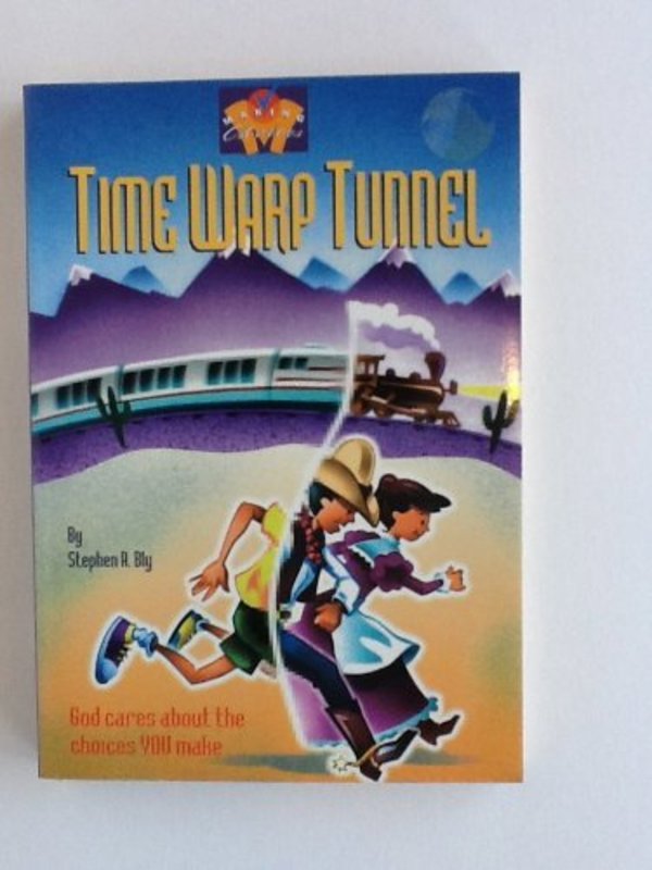 Book cover for "Time Warp Tunnel" by Stephen Bly