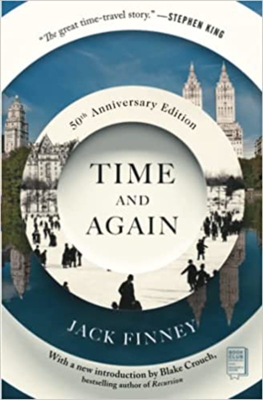 Book cover for "Time and Again" by Jack Finney
