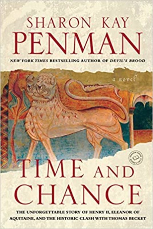 Book cover for "Time and Chance" by Sharon Kay Penman